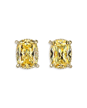Anabela Chan Supernova Simulated Stone Stud Earrings In Yellow/gold