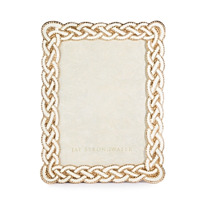 Jay Strongwater Mika Braided Frame, 5 X 7 In Multi