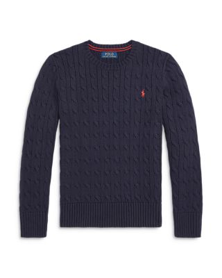 ladies ralph lauren navy jumper