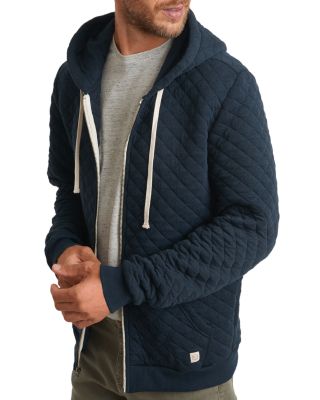 Corbet Quilted Full Zip Hoodie
