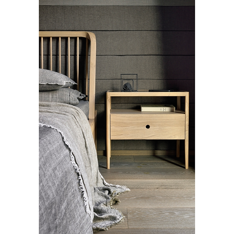 Ethnicraft Spindle Bedside Table