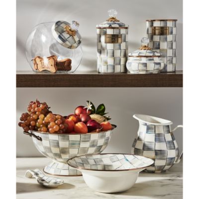 Sterling Check Serveware Collection 