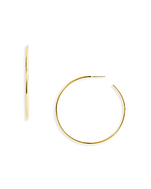 Aqua Hoop Earrings In 18k Gold Plated - 100% Exclusive
