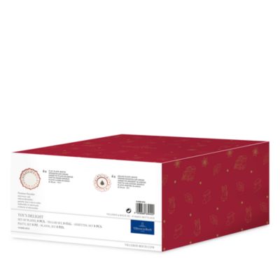 Toy's Delight Dinner & Salad Plate Set, 8 Pieces