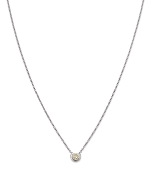 Bloomingdale's Diamond Solitaire Necklace in 14K White Gold, 0.15 ct. t.w. - 100% Exclusive
