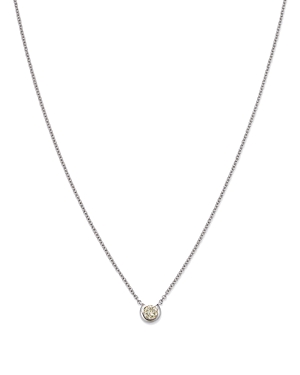 Bloomingdale's Diamond Solitaire Necklace in 14K White Gold, 0.15 ct. t.w. - 100% Exclusive Bloomingdale's Diamond Solitaire Necklace in 14K White Gold, 0.15 ct. t.w. - 100% Exclusive