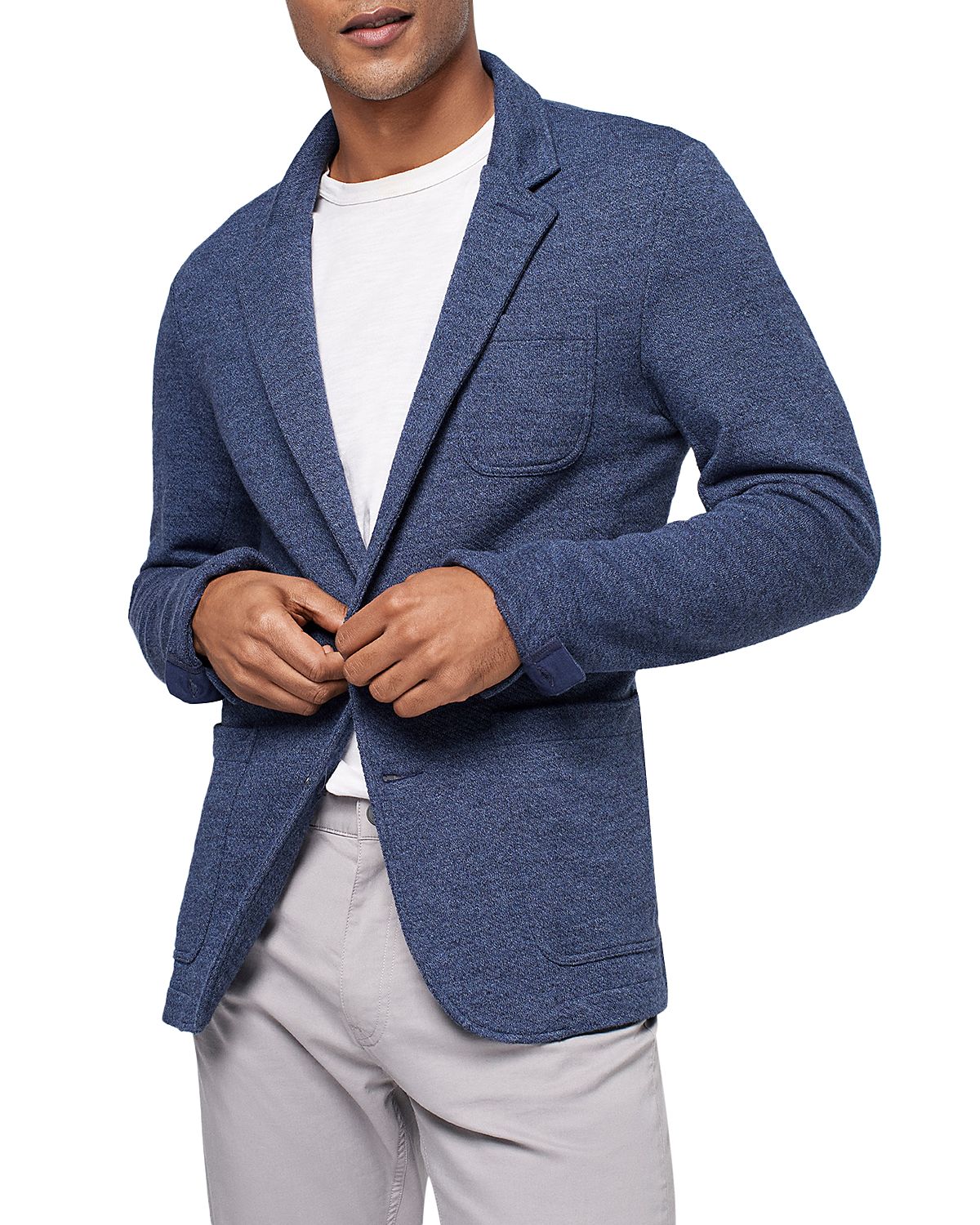 Faherty Inlet Slim Fit Knit Blazer