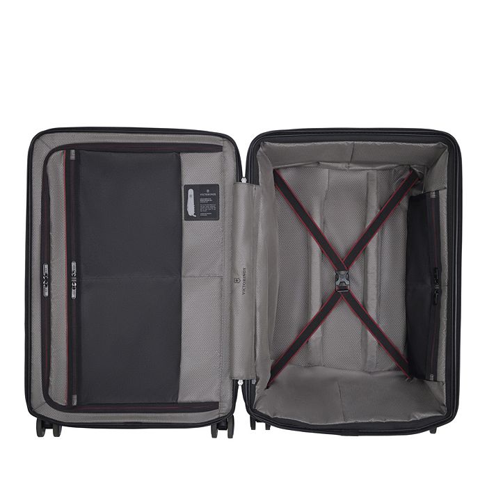 Shop Victorinox Swiss Army Spectra 3.0 Expandable Medium Spinner Suitcase In Black