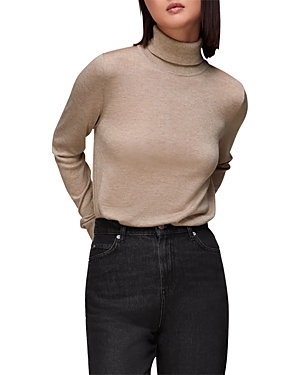 Shop Whistles Sparkle Knit Sweater In Oatmeal