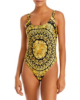 Womens Beachwear and swimwear outfits Versace Beachwear and swimwear outfits Versace Womens One-piece Suit Save 48% 