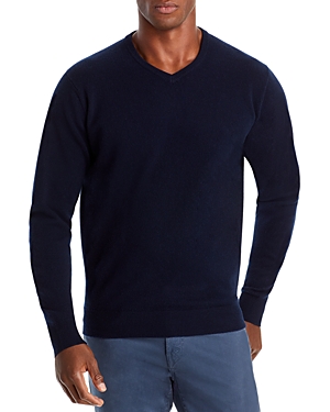 Peter Millar Journeyman Wool Cashmere V Neck Sweater