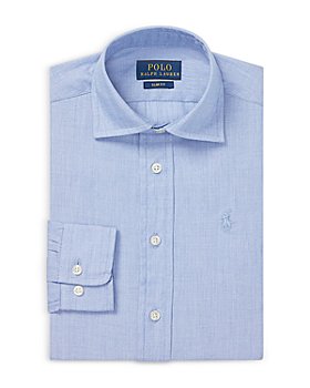 Ralph Lauren - Regent Slim Fit Cotton Dress Shirt - Big Kid