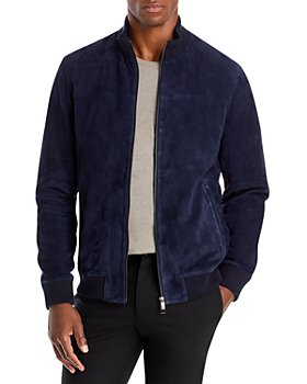 Ted Baker - Peveril Suede Funnel Bomber Jacket - 150th Anniversary Exclusive