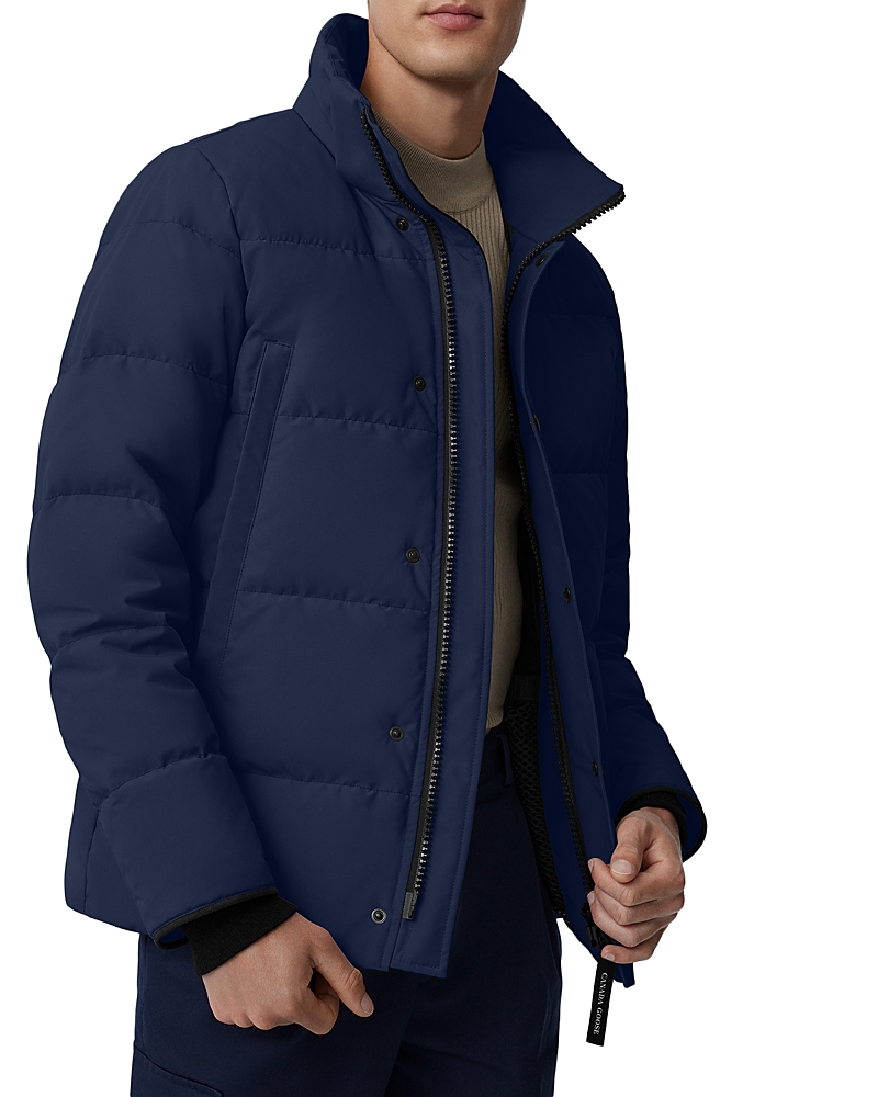 Canada Goose Wyndham Parka In Atlantic Navy