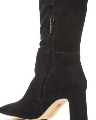 Women's Sylvia Wide Calf Pointed Toe High Heel Boots