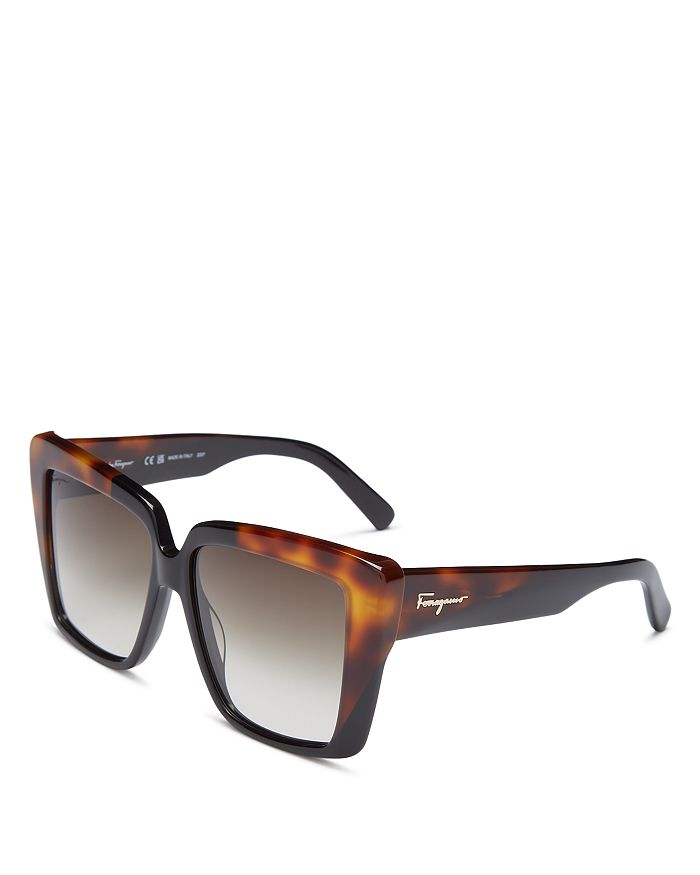 Ferragamo - Square Sunglasses, 55mm