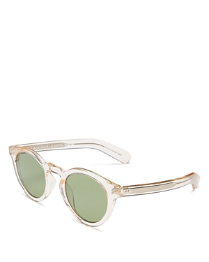 OLIVER PEOPLES MARTINEAUX ROUND SUNGLASSES, 49MM