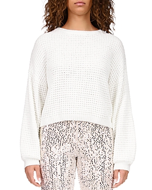 Sanctuary Under The Stars Chenille Sweater In Creme