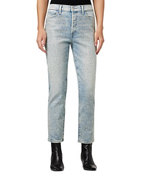 Light Blue Wash Cropped Jeans for Women | Bloomingdale's