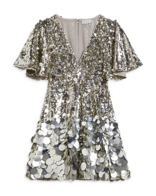 Ted Baker Estelli Sequin Embellished Cape Mini Dress | Bloomingdale's Women
