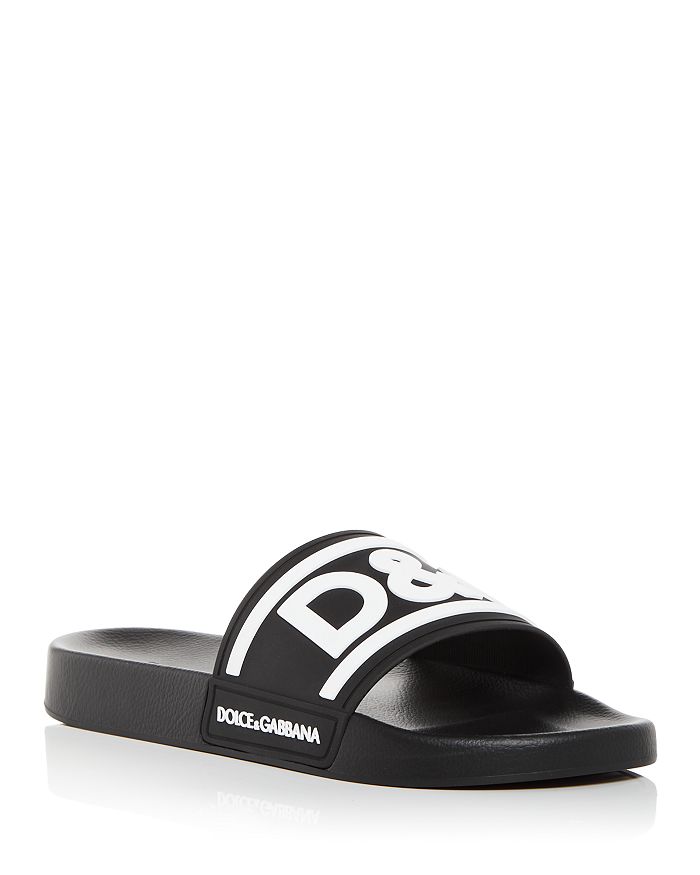 Dolce & Gabbana Men's Saint Barth Slip On Pool Sandals | Bloomingdale's