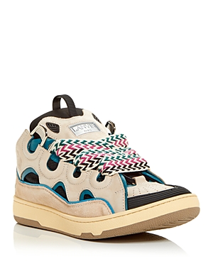 LANVIN MEN'S CURB LOW TOP trainers