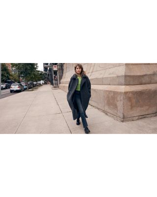 Gertrude Long Teddy Coat