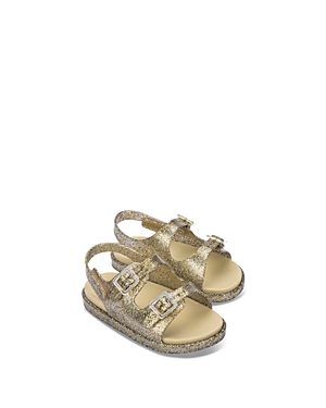 Mini Melissa Girls' Wide Sandals - Walker, Toddler