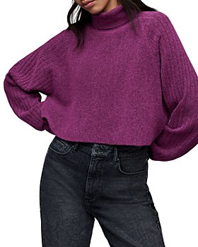 Womens Clothing Jumpers and knitwear Turtlenecks Purple Marni Turtleneck Sweater in Light_lila 