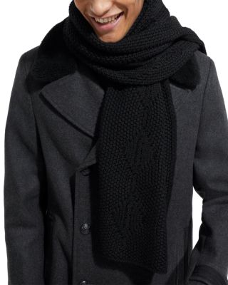 The Kooples Cables Knit Scarf