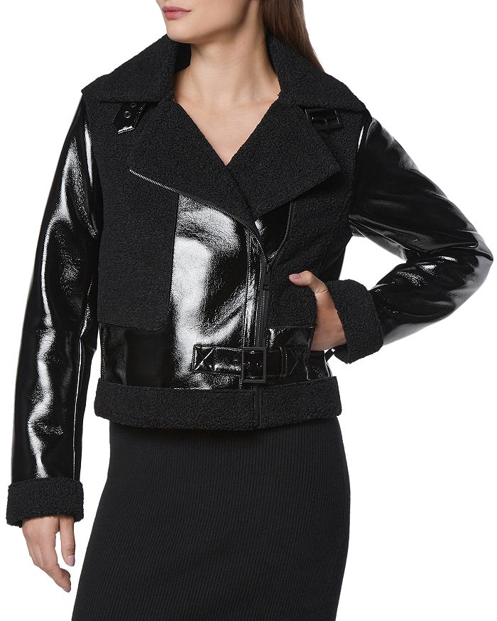 Andrew marc shearling coat online