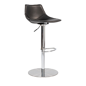 Euro Style Rudy Adjustable Stool In Black