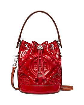 T Monogram Braided Bucket Bag: Women's Handbags