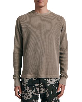 rag & bone - Garment Dyed Waffle Knit Sweater