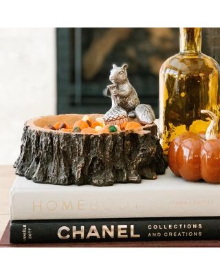 Standing Squirrel Nut Bowl