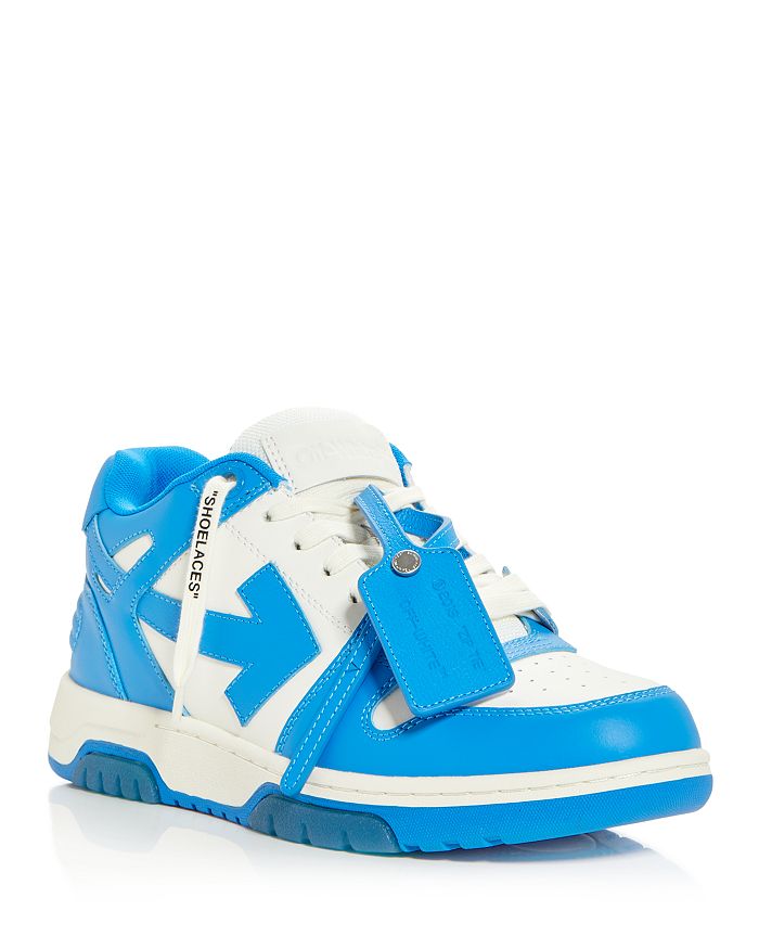 Shop Off-white Men's Out Of Office Low Top Sneakers In Blue White