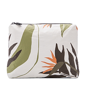 Aloha Collection Painted Birds Small Pouch In Neutrals