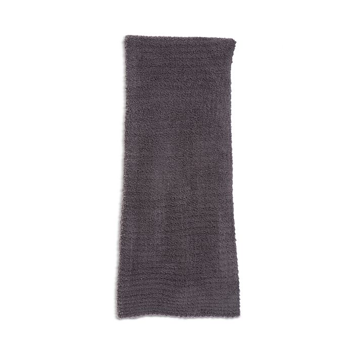 Barefoot Dreams Cozychic Ribbed Throw In Charcoal