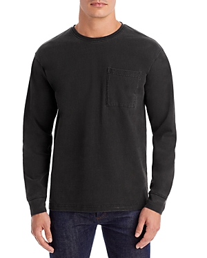 Rails Men's Cyd Washed Long-sleeve Shirt In Washed Black