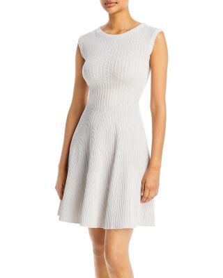 Emporio Armani - Ribbed Cap Sleeve Dress