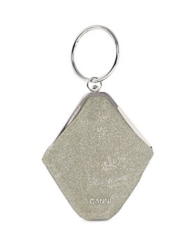GANNI - Diamond Glitter Ring Handle Bag