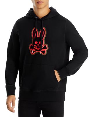 Psycho Bunny Patchin Chenille Bunny Logo Hoodie | Bloomingdale's