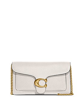 COACH - Tabby Chain Small Leather Clutch 