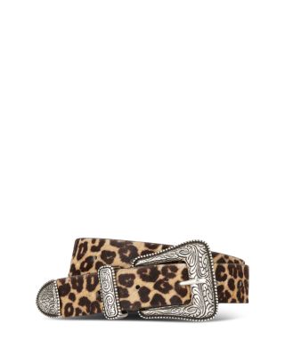 The Kooples - Women's Wide Leopard Print Belt