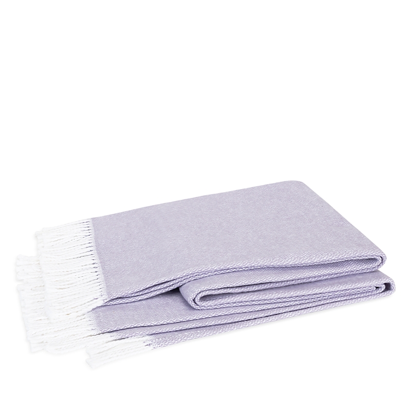 Matouk Pezzo Lap Throw In Lilac