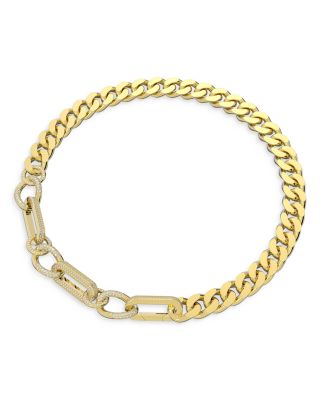 Dextera Mixed Link Necklace, 16.5&amp;quot;