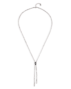Uno De 50 Cobra Sterling Silver Necklace In Silver/black