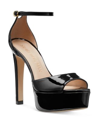 Stuart Weitzman Women's Disco Ankle Strap Platform Sandals | Bloomingdale's
