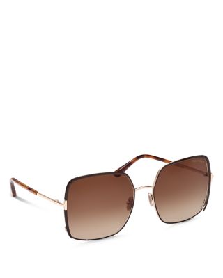  Raphaela Butterfly Sunglasses, 60mm