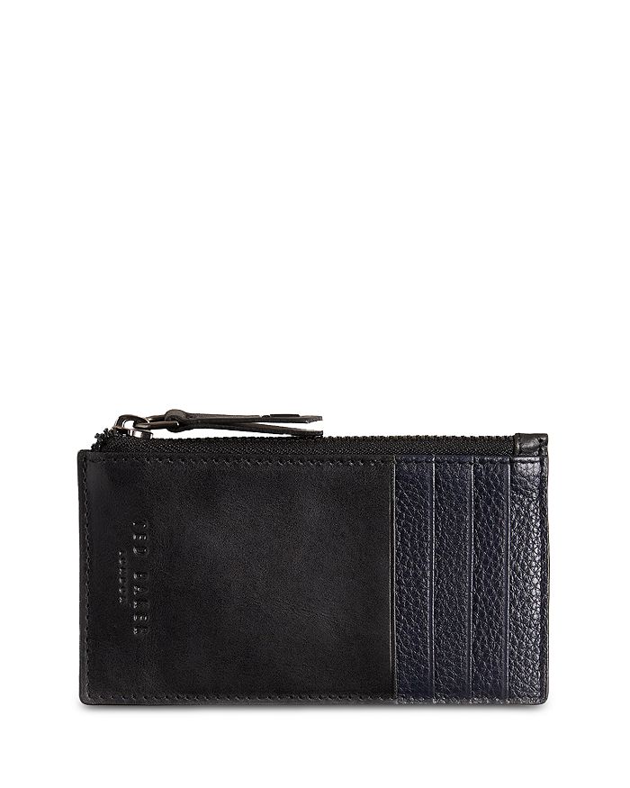 Ted Baker - Fineas Waxy Leather Card Holder Case